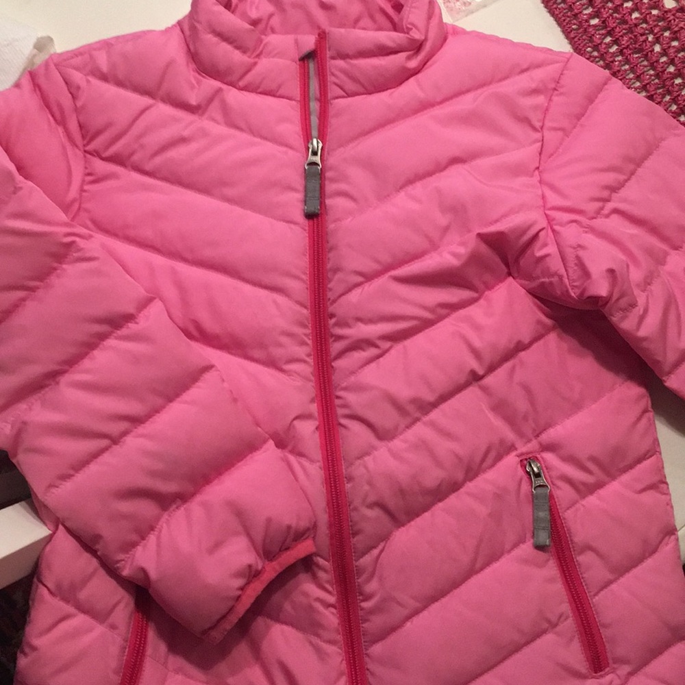 Hanna Anderson Pink Puffer size 140/10